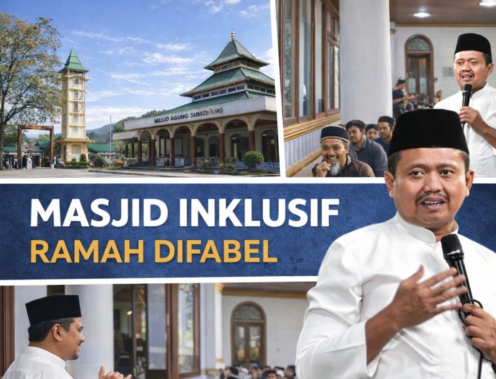 Masjid Agung Sumedang Jadi Pelopor Masjid Inklusif
